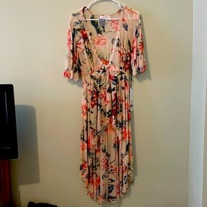 L.I.F.E. Sheer Floral Cover-up New with Tags